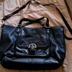 Large Coach crossbody bag